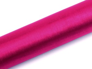 Organza Glatt, dunkelrosa, 0,16 x 9m (1 Stk. / 9 lfm)