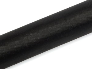 Organza Glatt, schwarz, 0,16 x 9m (1 St. / 9 )