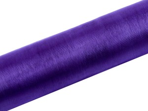 Organza Glatt, violett, 0,16 x 9m (1 St. / 9 )