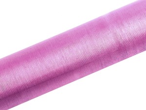 Organza Glatt, rosa, 0,16 x 9m (1 St. / 9 )