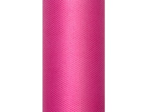 Tüll glatt, rosa, 0,08 x 20m