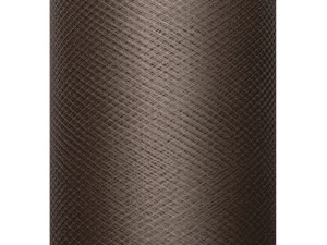 Tüll glatt, braun, 0,3 x 50m