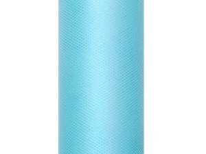Tüll glatt, türkis, 0,08 x 20m