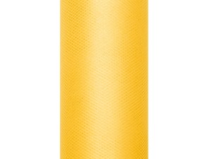 Tüll glatt, gelb, 0,15 x 9m (1 Stk. / 9 lfm)