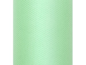 Tüll, glatt, steif, mint, 0,3 x 50m (1 St. / 50 )