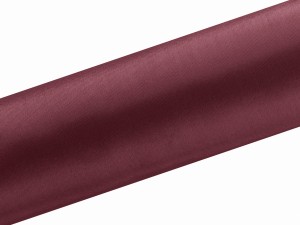 Satin glatt, bordeauxrot, 0,16 x 9m (1 Stk. / 9 lfm)