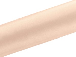 Satin glatt, hellpfirsich, 0,16 x 9m (1 Stk. / 9 lfm)