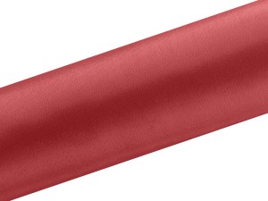 Satin glatt, rot, 0,16 x 9m (1 Stk. / 9 lfm)