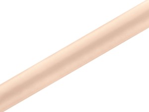 Satin glatt, hellpfirsich, 0,36 x 9m (1 Stk. / 9 lfm)
