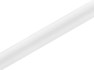 Satin glatt, weiß, 0,36 x 9m (1 Stk. / 9 lfm)