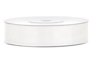Satinband, creme hell, 12mm/25m (1 Stk. / 25 lfm)