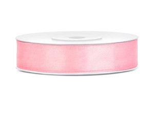 Satinband, hellrosa, 12mm/25m (1 Stk. / 25 lfm)