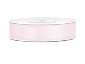 Satinband, puderrosa, 12mm/25m (1 Stk. / 25 lfm)