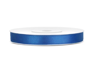 Satinband, royalblau, 6mm/25m