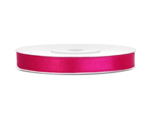Satinband, dunkelrosa, 6mm/25m (1 Stk. / 25 lfm)
