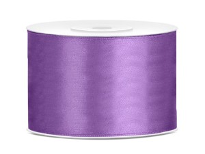Satinband, lavendel, 50mm/25m