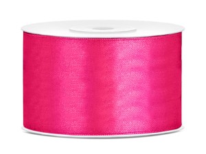 Satinband, dunkelrosa, 38mm/25m