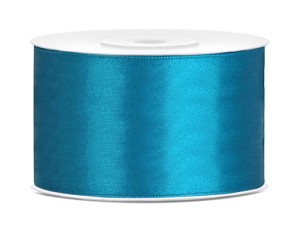 Satinband, türkis, 38mm/25m