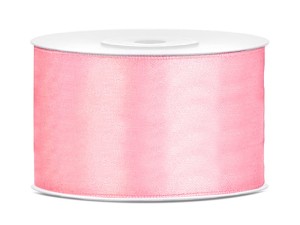 Satinband, hellrosa, 38mm/25m (1 Stk. / 25 lfm)