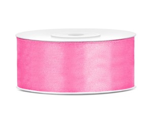 Satinband, rosa, 25mm/25m (1 Stk. / 25 lfm)