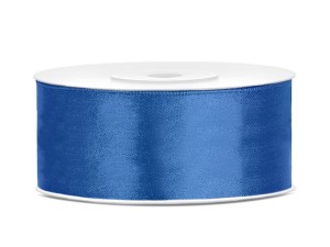 Satinband, royalblau, 25mm/25m (1 Stk. / 25 lfm)