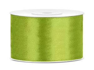 Satinband, apfelgrün, 38mm/25m