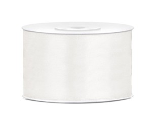 Satinband, creme, 38mm/25m