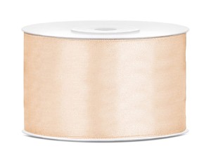 Satinband, creme, 38mm/25m (1 Stk. / 25 lfm)