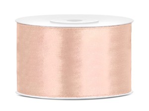 Satinband, hellpfirsich, 38mm/25m