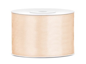 Satinband, creme, 50mm/25m (1 Stk. / 25 lfm)
