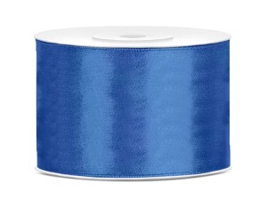 Satinband, royalblau, 50mm/25m