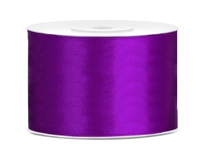 Satinband, lila, 50mm/25m