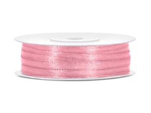 Satinband, hellrosa, 3mm/50m