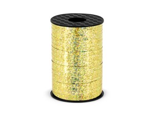 Kunststoffband, gold, 5mm/225m