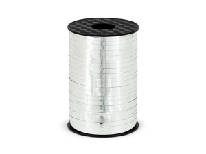 Kunststoffband, silber, 5mm/225m