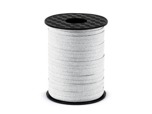 Kunststoffband, silber, 5mm/225m