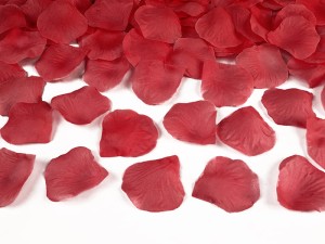 Rosenblätter im Beutel, rot (1 VPE / 100 Stk.)