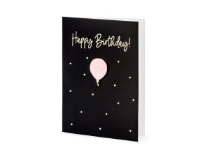 Karte mit Anstecker 30, 10,5x14,8cm