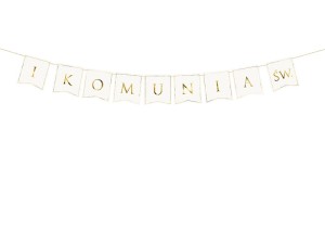 Baner I Komunia Św., 15x133cm