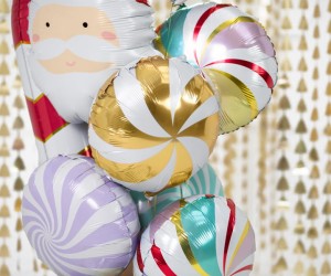 Folienballon Bonbon, 35cm, gold