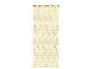 Hintergrund-Girlande Weihnachtsbäume, gold, 100x245cm