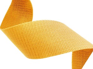 Gurtband 10mm, Länge 2m, Farbe Gelb (178)
