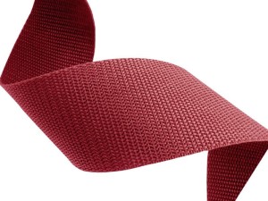 Gurtband 10mm, Länge 2m, Farbe Weinrot Hell (199)