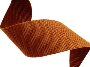 Gurtband 10mm, Länge 2m, Farbe Hellbraun (808)