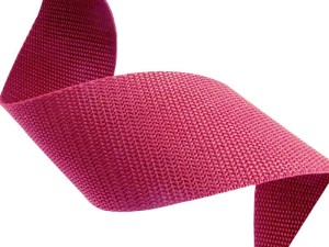 Gurtband 10mm, Länge 5m, Farbe Magenta (312)