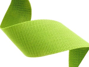 Gurtband 10mm, Länge 50m, Farbe Pastellgrün (041)