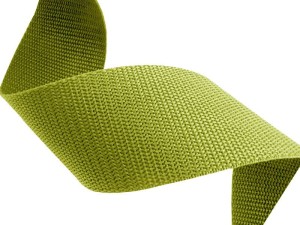 Gurtband 10mm, Länge 50m, Farbe Hellgrün (875)