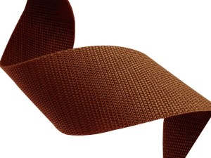 Gurtband 15mm, Länge 2m, Farbe Braun (236)