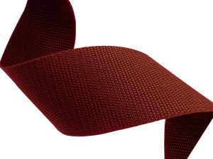 Gurtband 15mm, Länge 10m, Farbe Weinrot (520)