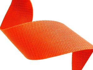 Gurtband 20mm, Länge 5m, Farbe Hellorange (523)